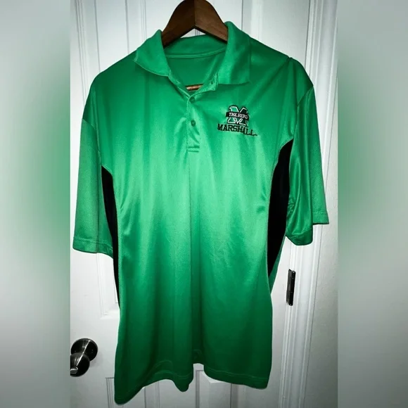 Marshall Green Polo Shirt XL - Picture 1 of 4